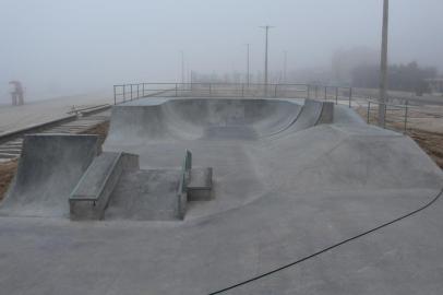 Pista de skate da orla já está disponível para uso em Tramandaí