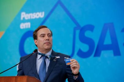 (Brasília - DF, 20/08/2019) Palavras do Presidente da Caixa Econômica Federal, Pedro Guimarães.Fotos: Isac Nóbrega/PR