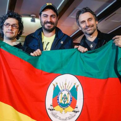 Gramado, RS - 21/08/2019 - 47Âº Festival de Cinema de Gramado - Os atores Murilo Rosa, Tiago Lacerda e Fernando Alves Pinto sÃ£o nomeados embaixadores o cinema gaÃºcho. Iniciativa do Iecine e Museu do Festival de Gramado - Foto: Edison Vara/AgÃªncia Pressphoto