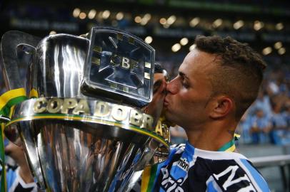  PORTO ALEGRE, RS, BRASIL 07/12/2016  - O Grêmio recebe o Atlético-MG, na noite desta quarta-feira na Arena,  no jogo de volta da decisão da Copa do Brasil. (FOTO: FÉLIX ZUCCO  /AGÊNCIA RBS).