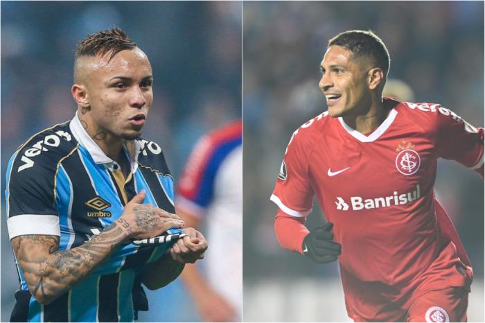 Montagem / Grêmio FBPA e Sport Club Internacional