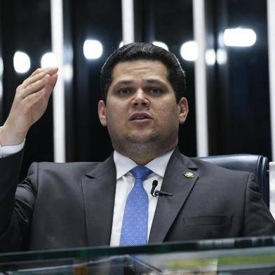 Plenário do Senado Federal durante sessão deliberativa ordinária. Ordem do dia.À mesa, presidente do Senado, senador Davi Alcolumbre (DEM-AP).Foto: Roque de Sá/Agência Senado