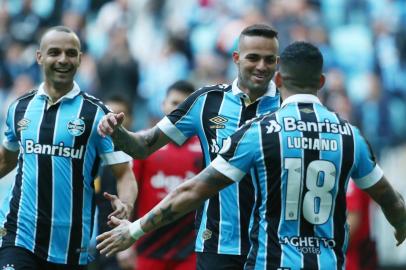  PORTO ALEGRE, RS, BRASIL, 24.08.2019. Grêmio recebe o Athletico-PR na Arena em partida válida pelo Brasileirão Série A. Foto: Jefferson Botega/Agência RBS 