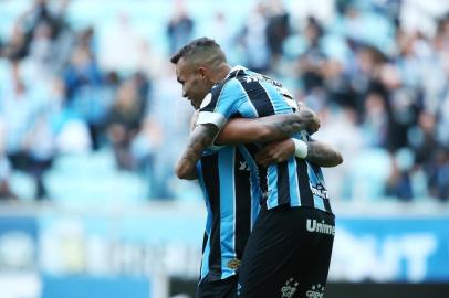  PORTO ALEGRE, RS, BRASIL, 24.08.2019. Grêmio recebe o Athletico-PR na Arena em partida válida pelo Brasileirão Série A. Foto: Jefferson Botega/Agência RBS