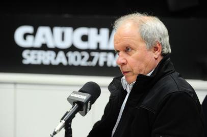  CAXIAS DO SUL, RS, BRASIL, 26/08/2019. Osvaldo Pioner, diretor geral de futebol do Juventude é o e convidado do Show dos Esportes da Gaúcha Serra. (Porthus Junior/Agência RBS)