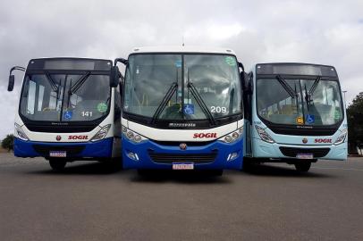 ônibus novos, sogil, gravataí, renovação de frota, 17 ônibus novos para Gravataí, coletivos com wi-fi e usb, transporte público, região metropolitana