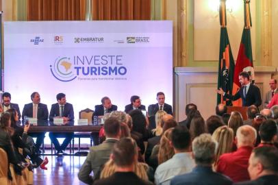 PORTO ALEGRE, RS, BRASIL, 31/07/2019 -  LanÃ§amento do projeto INVESTE TURISMO RS e do Programa + Turismo RS. Fotos: Itamar Aguiar/ PalÃ¡cio Piratini