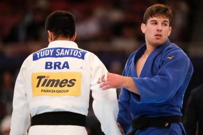  Mundial Judô Senior Tóquio 2019 - 28/08/2019 - Categoria (-81kg) - Eduardo Yudy Santos (BR) X Etienne Briand (CAN). Foto: Roberto Castro/ rededoesporte.gov.brIndexador: ROBERTO CASTRO-MTUR