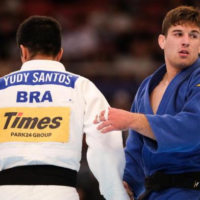  Mundial Judô Senior Tóquio 2019 - 28/08/2019 - Categoria (-81kg) - Eduardo Yudy Santos (BR) X Etienne Briand (CAN). Foto: Roberto Castro/ rededoesporte.gov.brIndexador: ROBERTO CASTRO-MTUR