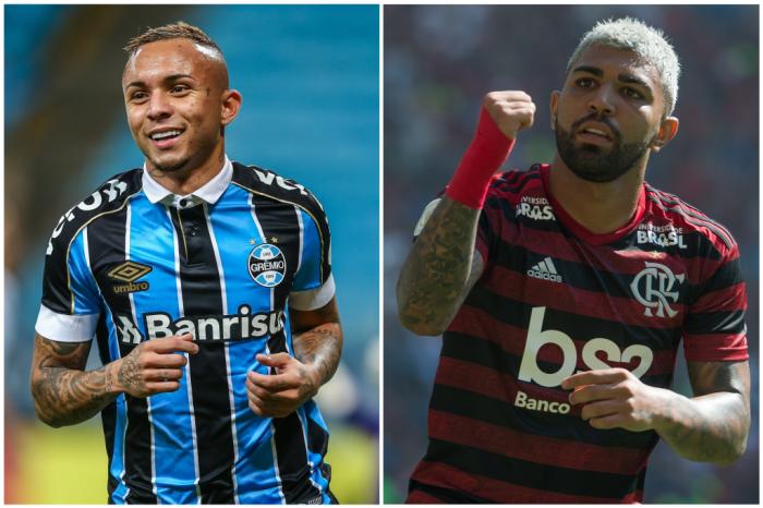 Gabigol e dois jogadores de Grêmio e Atlético Mineiro passam a