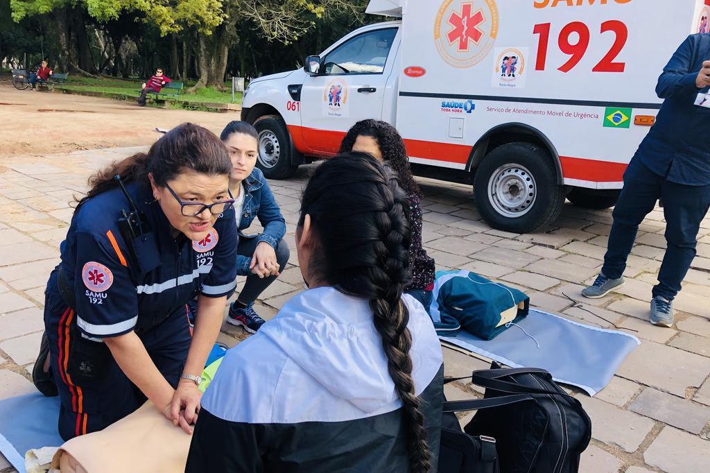 GMNH escolta ambulância com vítima de parada cardiorrespiratória e recebe  agradecimento da SAMU