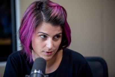  PORTO ALEGRE, RS, BRASIL, 02/09/2019: A ex-deputada federal e ex-candidata a presidenta da República Manuela d¿Ávila concedeu entrevista ao programa Timeline na Rádio Gaúcha. (Foto: Omar Freitas / Agência RBS)Indexador: NGS