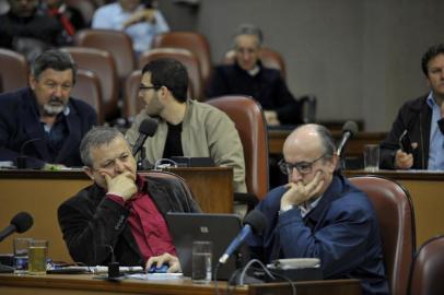  CAXIAS DO SUL, RS, BRASIL, 03/09/2019Votação do 6º pedido de Impeachment do prefeito Daniel Guerra na Câmara municipal . O pedido foi negado por maioria dos votos. (Lucas Amorelli/Agência RBS)