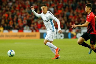 Grêmio enfrenta o Athletico-PR na Arena da Baixada, em Curitiba, pelo jogo de volta da semifinal da Copa do Brasil. Pepê