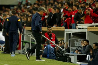  CURITIBA, PR, BRASIL, 04/09/2019- Athletico-PR x Grêmio: Grêmio enfrenta o Athletico-PR na Arena da Baixada, em Curitiba, pelo jogo de volta da semifinal da Copa do Brasil.(Foto: Marco Favero / Agencia RBS)