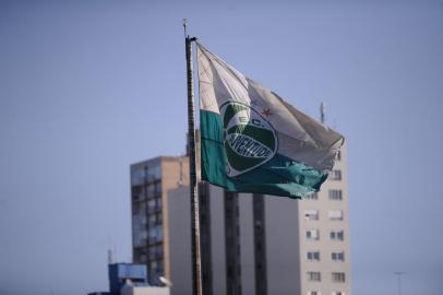  CAXIAS DO SUL, RS, BRASIL (04/09/2019)Treino do juventude no Estádio Alfredo jaconi. (Antonio Valiente/Agência RBS)