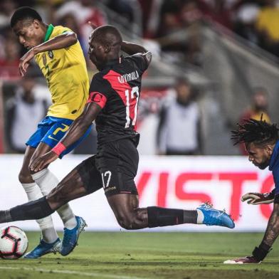  11/09/2019 - Estados Unidos - CA - Los Angeles -  Amistosos Setembro 2019 2019 - Amistosos - Brasil x Peru - Coliseum -  Foto : Pedro MartinsLocal: Los AngelesIndexador: Pedro MartinsSecao: Brasil