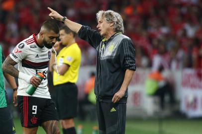  PORTO ALEGRE, RS, BRASIL, 28/08/2019-Jogo da volta, válido pelas quartas de final da Libertadores.  (FOTOGRAFO: JEFFERSON BOTEGA / AGENCIA RBS)