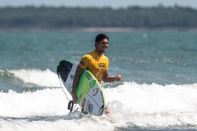  Gabriel Medina durante Jogos Mundiais de Surfe.