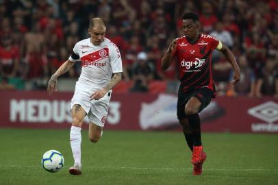  CURITIBA, PR, BRASIL, 11/09/2019- Athletico-PR x Inter: jogo de ida da final da Copa do Brasil. (FOTOGRAFO: JEFFERSON BOTEGA / AGENCIA RBS)Indexador: Jeff Botega