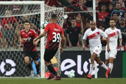  CURITIBA, PR, BRASIL, 11/09/2019- Athletico-PR x Inter: jogo de ida da final da Copa do Brasil. (FOTOGRAFO: JEFFERSON BOTEGA / AGENCIA RBS)Indexador: Jeff Botega