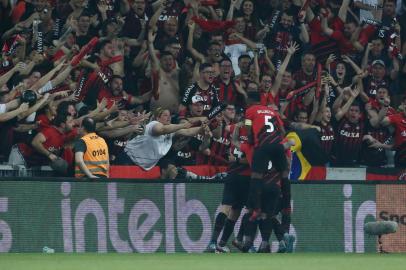  CURITIBA, PR, BRASIL, 11/09/2019- Athletico-PR x Inter: jogo de ida da final da Copa do Brasil. (FOTOGRAFO: JEFFERSON BOTEGA / AGENCIA RBS)Indexador: Jeff Botega