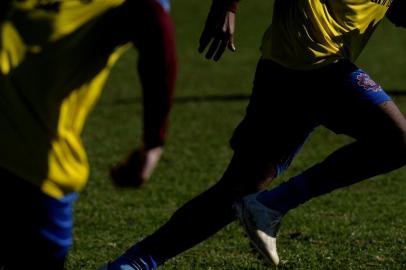  CAXIAS DO SUL, RS, BRASIL, 07/06/2019Treino do SER Caxias no centenário antes da partida contra o São Caetano no Estádio Anacleto Campanela pela série D do campeonato brasileiro. (Lucas Amorelli/Agência RBS)