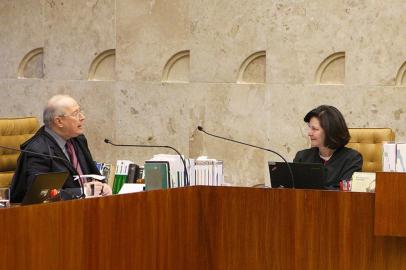 Decano do Supremo Tribunal Federal, ministro Celso de Mello fala durane homenagem à procuradora-geral da República Raquel Dodge. 