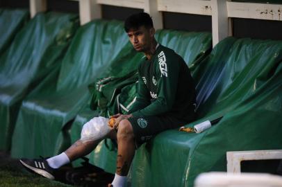  CAXIAS DO SUL, RS, BRASIL (12/09/2019)Treino do Juventude no Estádio Alfredo Jaconi. Na foto, João Paulo. (Antonio Valiente/Agência RBS)