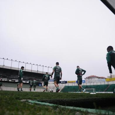  CAXIAS DO SUL, RS, BRASIL (12/09/2019)Treino do Juventude no Estádio Alfredo Jaconi. (Antonio Valiente/Agência RBS)