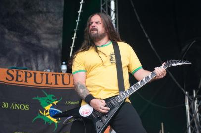 Andreas Kisser, do Sepultura, no Vainstream Rockfest 2014