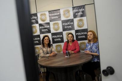  CAXIAS DO SUL, RS, BRASIL, 09/09/2019Projeto piloto da delegacia para mulher de Caxias com atendimento com psicólogo. (Lucas Amorelli/Agência RBS)