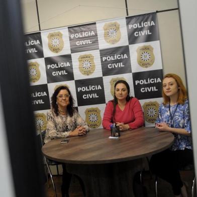  CAXIAS DO SUL, RS, BRASIL, 09/09/2019Projeto piloto da delegacia para mulher de Caxias com atendimento com psicólogo. (Lucas Amorelli/Agência RBS)