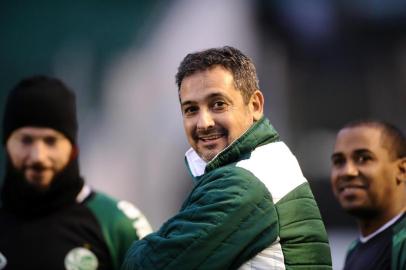  CAXIAS DO SUL, RS, BRASIL (12/09/2019)Treino do Juventude no Estádio Alfredo Jaconi. Na foto, técnico Marquinhos Santos. (Antonio Valiente/Agência RBS)