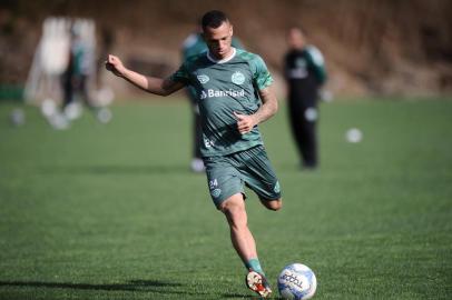  CAXIAS DO SUL, RS, BRASIL (13/09/2019)Treino do Juventude em preparação para o jogo de semifinal da série C do Campeonato Brasileiro. Na foto, Breno. (Antonio Valiente/Agência RBS)