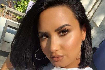 A cantora Demi Lovato, em publicação no Instagram.