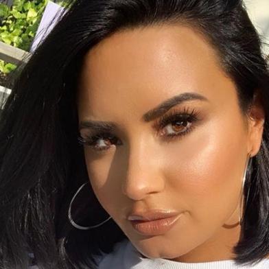 A cantora Demi Lovato, em publicação no Instagram.