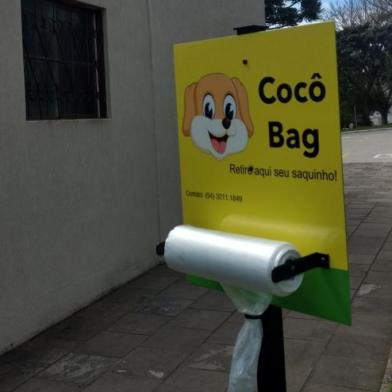 Equipamento chamado Cocô bag foi instalado na Paróquia Santa Catarina.