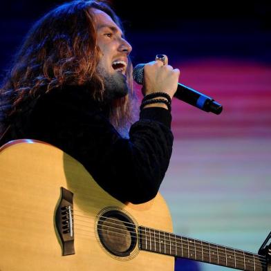  CAXIAS DO SUL, RS, BRASIL (02/03/2019)Show de Vitor Kley nos pavilhões da festa da Uva. (Antonio Valiente/Agência RBS)