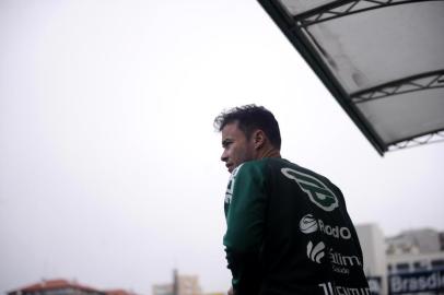  CAXIAS DO SUL, RS, BRASIL (12/09/2019)Treino do Juventude no Estádio Alfredo Jaconi.  Na foto, Renato Cajá. (Antonio Valiente/Agência RBS)