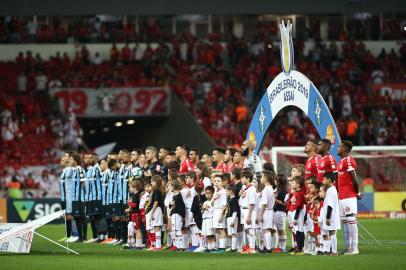 Inter e Grêmio se enfrentam no Estádio Beira-Rio pela 11ª rodada do Brasileirão. Clássico Gre-Nal 421