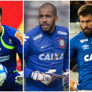 Marcelo Lomba, Danilo Fernandes e Rafael Sobis já foram campeões da Copa do Brasil por seus ex-clubes