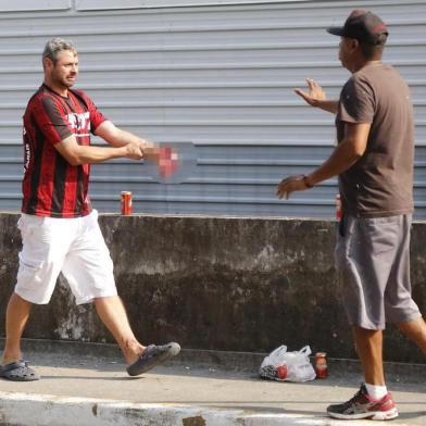 17-09-19 - Embarque do Athletico para Porto Alegre.Embarque do Athletico para Porto Alegre, para o segundo jogo da final da Copa do Brasil 2019. Athletico x Internacional.Indexador: Lineu Filho