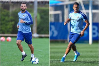 Maicon e Michel, volantes do Grêmio