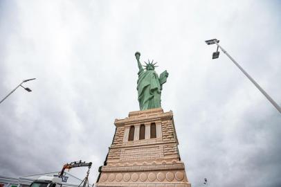  Santa Cruz do Sul, RS, BRASIL, 17/09/2019: Loja da Havan em construção em Santa Cruz do Sul. (Foto: Omar Freitas / Agência RBS)