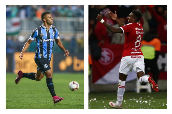 Montagem com fotos de Lucas Uebel e Félix Zucco / Grêmio FBPA/Agencia RBS