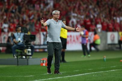  PORTO ALEGRE, RS, BRASIL, 28/08/2019-Jogo da volta, válido pelas quartas de final da Libertadores.  (FOTOGRAFO: JEFFERSON BOTEGA / AGENCIA RBS)