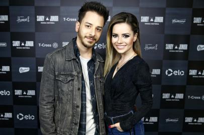 PORTO ALEGRE, RS, BRASIL 21/09/2019 - Sandy e Junior na Arena do Grêmio, em Porto Alegre, em turnê Nossa História. (FOTO: FÉLIX ZUCCO/AGÊNCIA RBS)