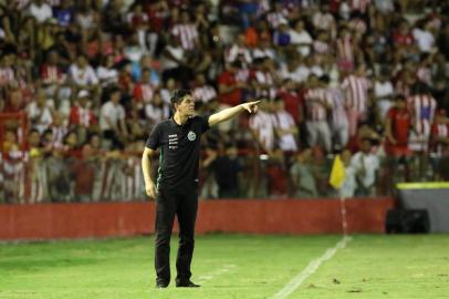 NÁUTICO E JUVENTUDE SÉRIE CLance da partida entre Náutico e Juventude válido pelo Campeonato Brasileiro da Série C, no Estádio dos Aflitos, Recife, PE, neste domingo, 22.(Marlon Costa/Futura Press) Marlon Costa/Futura PressEditoria: ESPLocal: RECIFEIndexador: MARLON COSTA/FUTURA PRESS