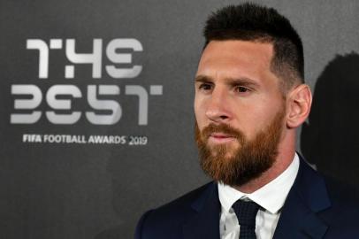 Argentina and Barcelona forward Lionel Messi arrives for The Best FIFA Football Awards ceremony, on September 23, 2019 at Teatro alla Scala in Milan. (Photo by Tiziana FABI / AFP)